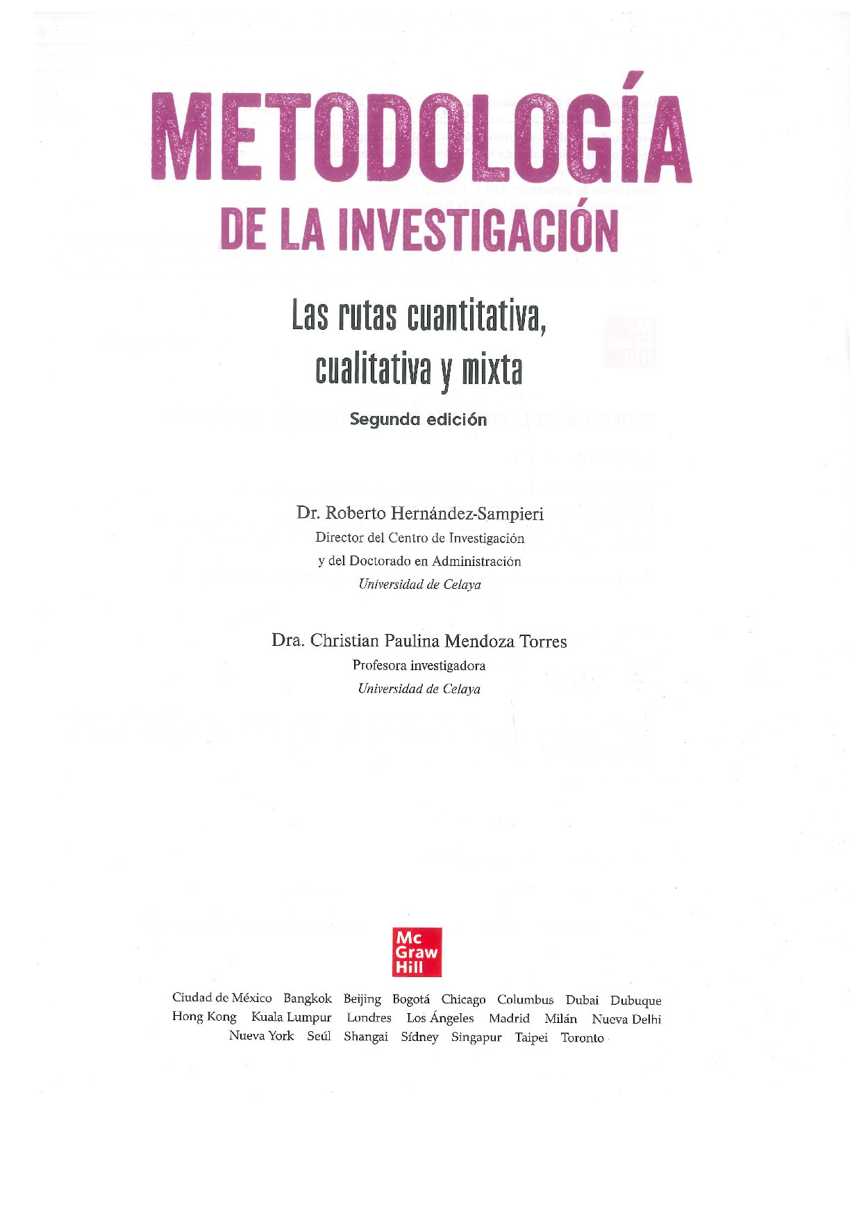 Metodología de la investigación
